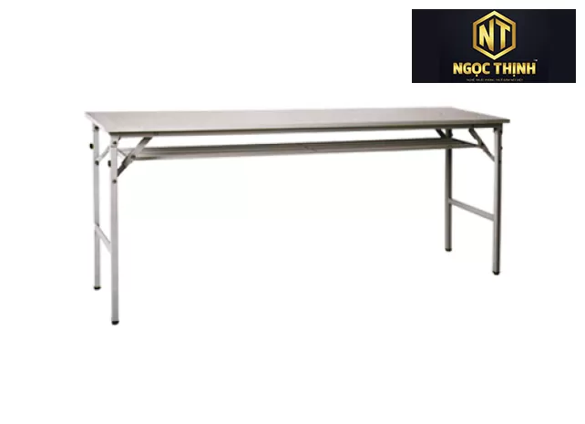 Bàn gấp khung thép mặt chữ nhật Hòa Phát BG05-512